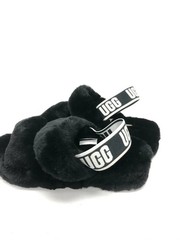 UGG Australia Kid’s Oh Yeah Slide Slippers Shoes Black 1115725K Size 13