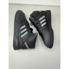 Adidas Drop Step J Kids High Top Sneakers Black Grey IF3333 Size 5 Youth NEW