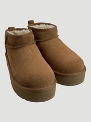 UGG Classic Ultra Mini Platform Kid’s Size 5 Chestnut Boots