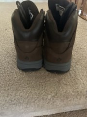 Vasque Youth Size 2 Suede Leather Waterproof Hiking Boots Brown.