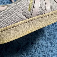 2016 Adidas Shell Toe Size 7 Youth Pink Classic Casual Outdoor Retro
