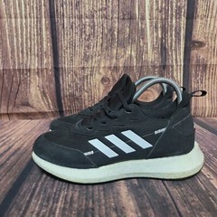 Adidas Unisex Kids Rapida Boost FV2760 Black Low Top Running Sneaker Shoes 4.5