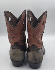 Ariat Western Cowboy Boots Brown Leather Youth 5 Womens 6.5 Style 10006726
