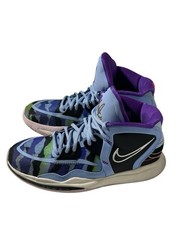 Size 5.5Y – Nike Kyrie Infinity Aluminum DD0334-400 Purple Blue Lace Up Mid Top