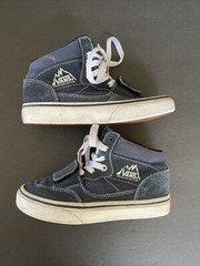 Vans Mountain Edition kid Size 1 Blue suede/canvas Skateboard Shoes