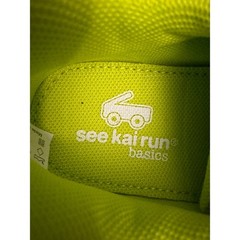 See Kai Run Basics Tenny Kids Gray Blue Lime Green Sneakers Size 12 NEW