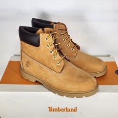 Size 3 Big Kids – Timberland Classic 6″ Inch WATERPROOF – Wheat Nubuck Leather