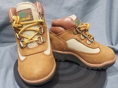 Timberland Toddlers Field Boot Mid Medium Brown Nubuck 7 NEW NO BOX!