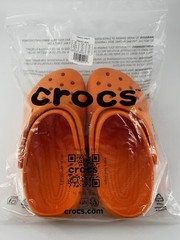 New Kids‘ Crocs Classic Clog “Orange Zing” US J6, EUR 38-39 Youth