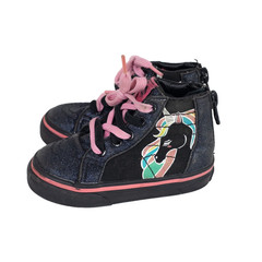 Vans Sk8-hi Zip Black Sneakers Unicorn Toddler 4.5