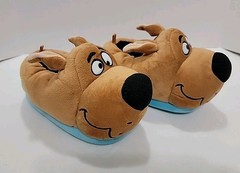 Scooby-Doo Embroidered Youth Plush Slippers 9-10 House Shoes
