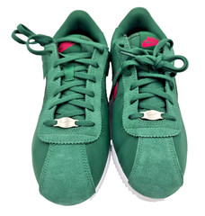 NIKE CORTEZ TEXTILE GS 5Y 6.5W GORGE GREEN WILD CHERRY IH7654-300 NEW