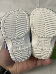 Crocs Littles Graph. Clog Unisex Kids Tie Dye Multicolor US 2/3 toddler