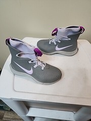Size 3 (GS) – Nike Binzie High Smoke Grey Violet Frost