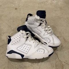 Air Jordan 6 Retro PS Midnight Navy Basketball Size 11c 384666-141