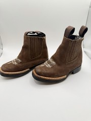 Kids Western Boots Unknown Size & Brand Measurement In Last Photo