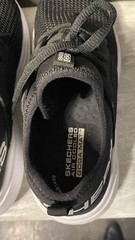 Skechers GOrun Fast Valor Running Shoe Black Boy/Girl Athletic Sneaker Size 4.5