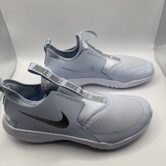 Nike Flex Runner 6Y blue Foam Metallic Silver Sneakers