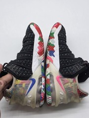 Nike LeBron 18 Shoes Youth Size 4Y Multicolor Basketball Sneakers CW2760-002