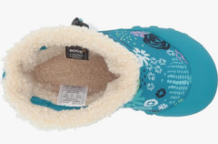 Bogs B-Moc Snow Boot Rain, Garden Party-Teal, 12 US Unisex Little Kid