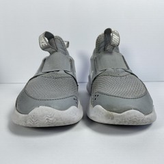 Nike Flex Runner 3 Wolf Grey White PS Size 9C FN1449-001 Sneakers Logo