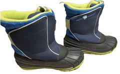 Arctic Shield Blue Insulated Waterproof Snow Boots Youth Size 5