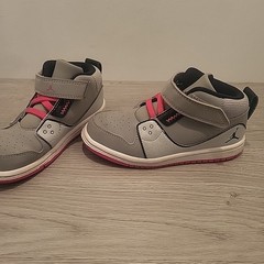 Jordan Flight Grey Pink Toddler Size 9C