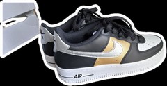 Nike Air Force 1 Low Top Leather Sneakers Kids 5Y /Women’s 6.5