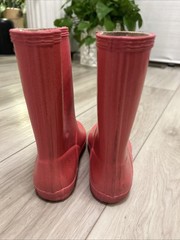 Hunter Kids First Classic Starcloud Rain Boots, Size 10 Pink Sparkle