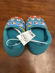 Disney Mickey Mouse Slippers Kids Character Shoes Blue Toddler US 5-6 NWT
