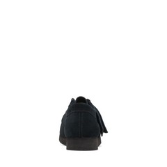 Clarks Older Boys Wallabee O Black Suede 26168038