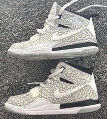 Nike Air Jordan Legacy 312 PS Flip White Elephant AT4047-100 Size 1.5Y