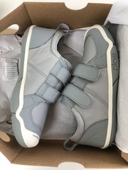 NIB Plae Lucien Sneakers Limestone Grey 121040 Youth 11.5T 12T 12.5T 13C 1C New