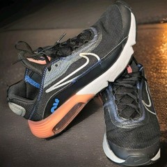 Nike Shoes Youth 6y Air Max 2090 GS Black Silver White Pink Purple CJ4066-011