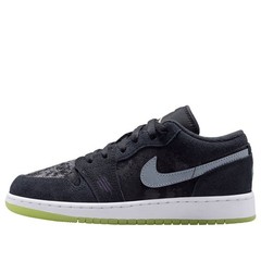 Air Jordan 1 Low Black White Grey Red GS Youth Size 4Y-7Y Fit Women Size 5.5-8.5