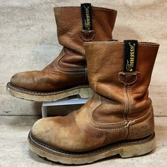 Thorogood Kids Duke Wellington Work Boots Gladiator Tan Size 2.5M 314-4310 Read