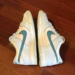 Nike Dunk Low (GS) FD1232-002 Grey Mineral Teal Blue Pink Size 6 Y