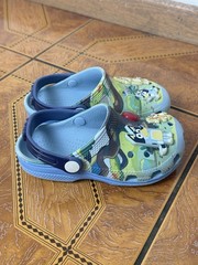 Crocs Classic Clog Bluey & Bingo Blue Unisex Kids Slip-On Lightweight C11