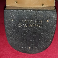 Anderson Bean Kids Size 3 Cowboy Tall Leather Boots Embroidered Square Toe
