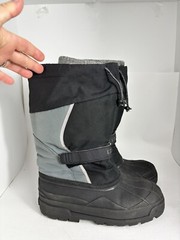 LL Bean Kid’s Gray Felt Wool Removable Liner Northwood Winter Snow Boots Size 6