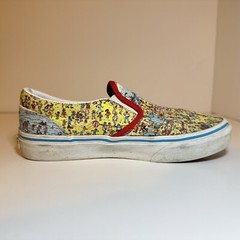 Vans Where’s Waldo Classic Slip-On Kids Size 3
