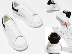 Alexander McQueen Kids Crystal Embellished Oversized Sneakers Schuhe Shoes 30
