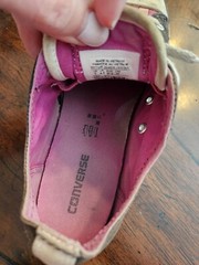 Converse All Star Chucks Multi Colored Youth Size 5 Black Pink Chuck Taylor Low