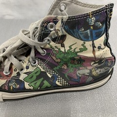Converse DC Batman Robin Penguin Chuck Taylor All Stars Hi Tops US 2 EUR 33.5