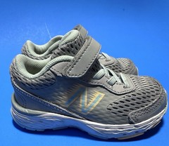New Balance Size 5C Rain Cloud 680v6 Running Shoe w ABZORB midsole