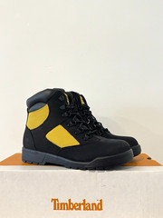 Timberland Field Boot 6″ Black Nubuck Lace-Up Boots Kids US 5 M TB0A5SGZ001