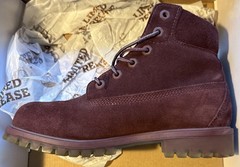 Timberland 6 inch Premium Boot Limited Edition Dark Red Junior Size 6M