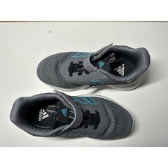 adidas Unisex Kids X_PLR Path Elastic Lace Grey/Pure Teal/Black Sz 13.5