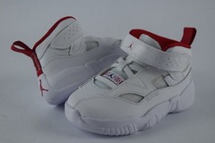 NIB! Nike Jordan Jumpman Two Trey (TD) Sneakers DQ8433 160 sz 4C-7C White RED