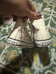 Kids converse – worn gently